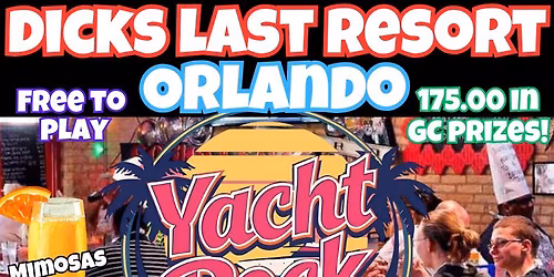 Yacht Rock Music Bingo @ Dick's Last Resort