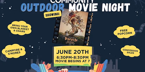 Free Outdoor Movie Night - \u201cDavid\u201d