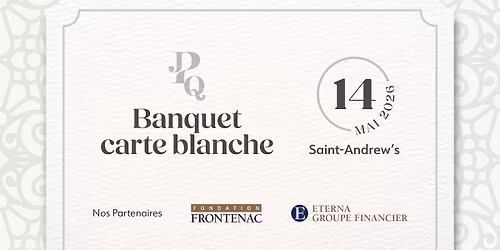 Banquet carte blanche