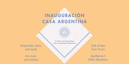 Inauguraci\u00f3n Casa Argentina - Casa Argentina Opening