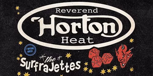 Reverend Horton Heat wsg The Surfrajettes at Maxwell's