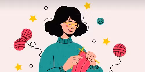 Strikkecafe p\u00e5 The Coffee Shop November