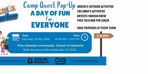 Camp Quest Pop-Up: A Day of Fun for Everyone!