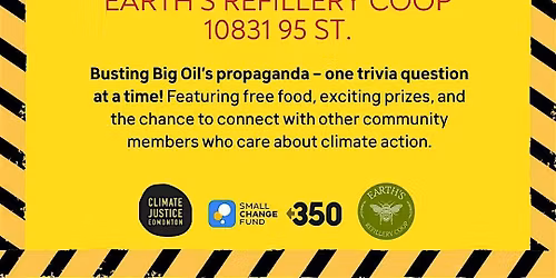 Toxic Trivia with CJE and 350.org