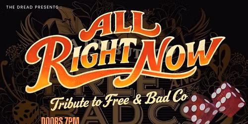 ALL RIGHT NOW - A Tribute to FREE and BAD COMPANY at Dreadnoughtrock Bathgate