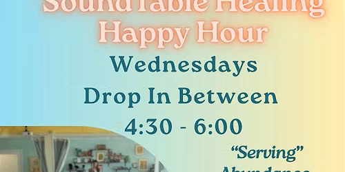 BioCharger & Vibrational Sound Table Healing Happy Hour