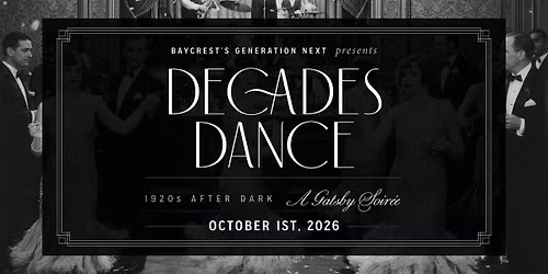 Decades Dance 2026: A Gatsby Soir\u00e9e