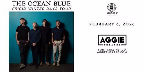The Ocean Blue w\/ Brian Tighe (of The Hang Ups) | Aggie Theatre | Presented by KRFC 88.9 FM