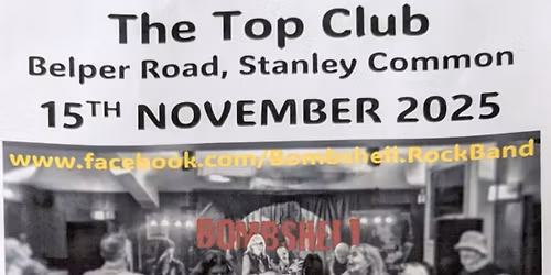 Bombshell - free entry - celebrating women who rock!