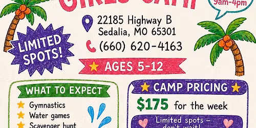 Girl Summer Day Camp