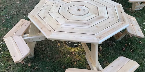 Octagon Picnic Table Workshop (2 weekends)