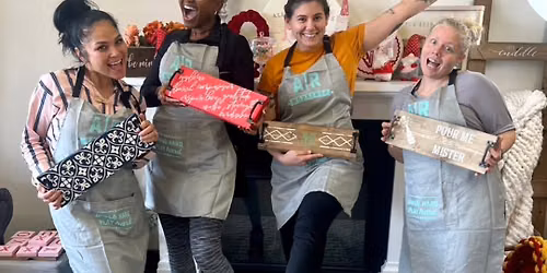 FCPS Wellness Wood and Canvas Event