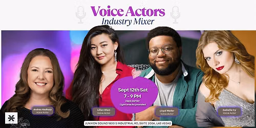 Voice Actor Industry Mixer