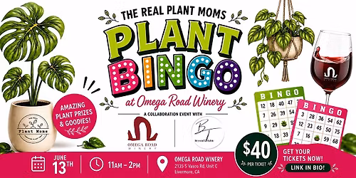Plant Bingo at Omega Road Winery