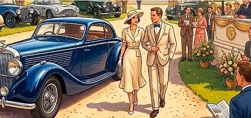Concours d'\u00e9l\u00e9gance de v\u00e9hicules historiques R\u00e9tromobile de Ch\u00e2tel-Guyon
