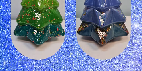 Crystal Glazes Christmas Tree workshop