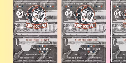 Cars & Coffee VFW Post 2550 Dunedin