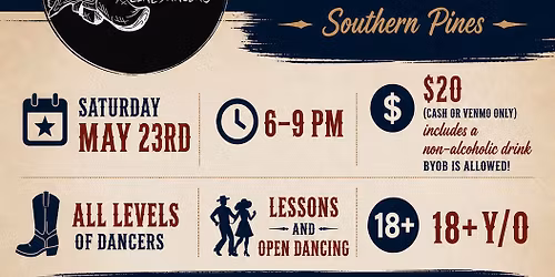 Line Dancing at Carolina DanceWorks-Southern Pines