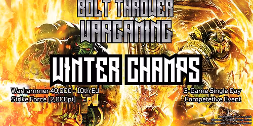 The Bolt Thrower Winter Championship 2026