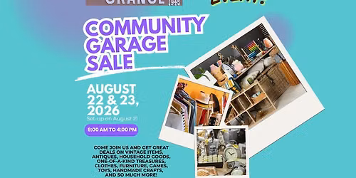 Community Garage Sale
