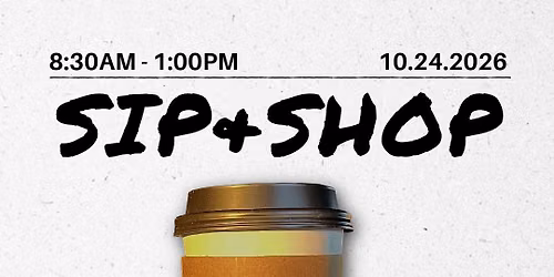 3rd Annual Sip & Shop