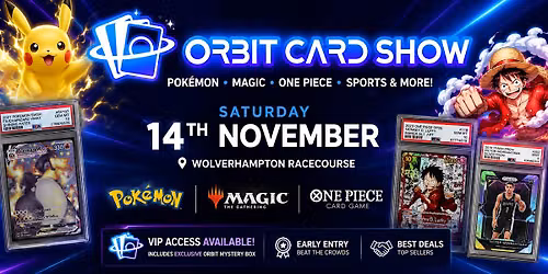 Orbit Card Show @ Wolverhampton Racecourse