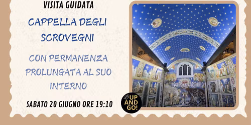 Visita guidata Cappella degli Scrovegni con sosta prolungata al suo interno