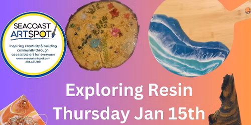 Exploring Resin Art Workshop!