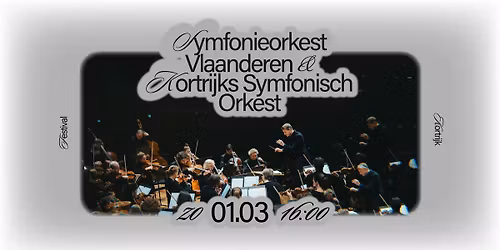 Schubert X Mozart | Symfonieorkest Vlaanderen & Kortrijks Symfonisch Orkest