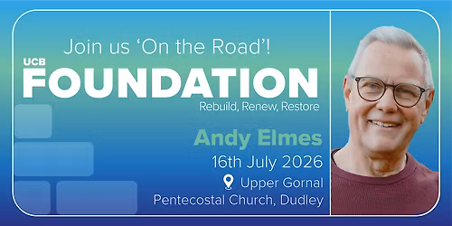 Foundation 'On the Road' with Andy Elmes (in-person event)