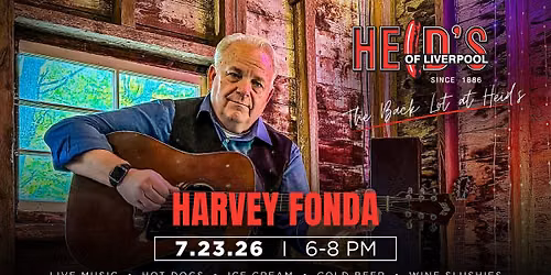 Live Music @Heid's \u2014 Harvey Fonda