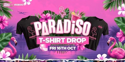 PARADISO FRIDAYS Student Paradise \ud83e\udda9 T-Shirt Drop