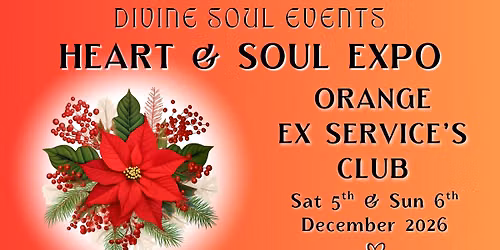 Heart & Soul Expo - Orange Crystal Psychic & Wellness Fair 