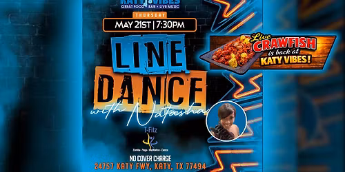 \ud83d\udc83 Line Dance with Natasha at Katy Vibes! \ud83d\udc83