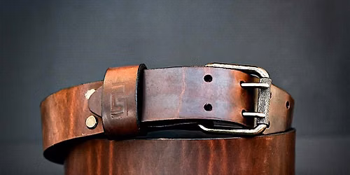 Make a leather belt!