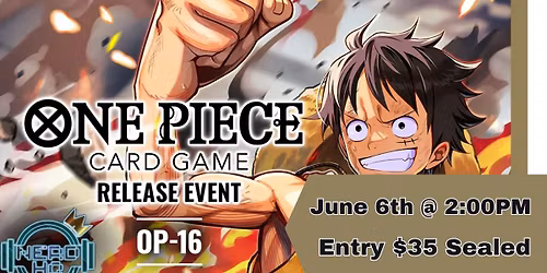 OPTCG The Time of Battle [OP-16] Release event