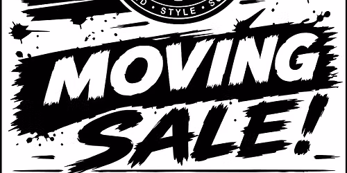 Moving Sale!   