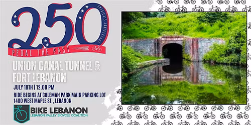 Pedal The Past : Union Canal Tunnel & Fort Lebanon Ride