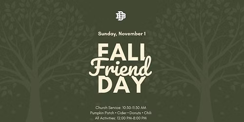 Fall Friend Day at Dearborn Baptist
