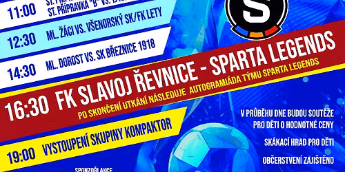 Oslavy 95. v\u00fdro\u010d\u00ed fotbalov\u00e9ho klubu v \u0158evnic\u00edch
