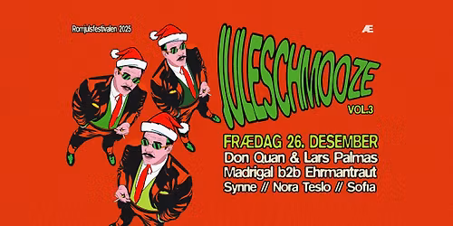 Romjulsfestivalen 2025: Juleschmooze vol. 3 @ Jaeger