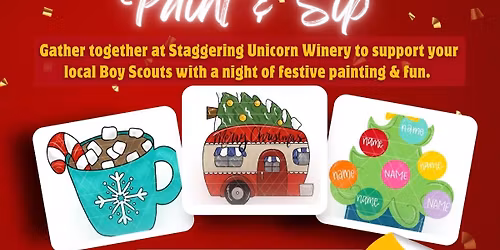 Holiday Paint & Sip