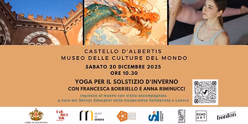 \u201cYoga per il Solstizio d\u2019Inverno\u201d. Pratica di Yoga e visita al museo