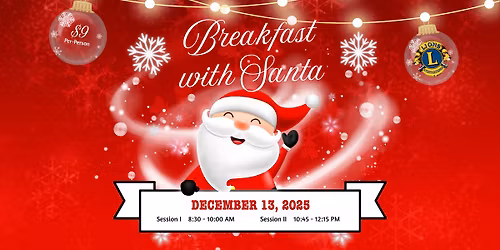 Breakfast with Santa