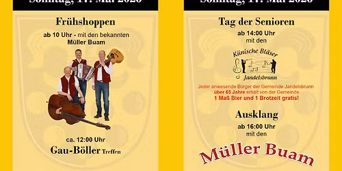 Fr\u00fchshoppen \/\/ Tag der Senioren \/\/ Ausklang