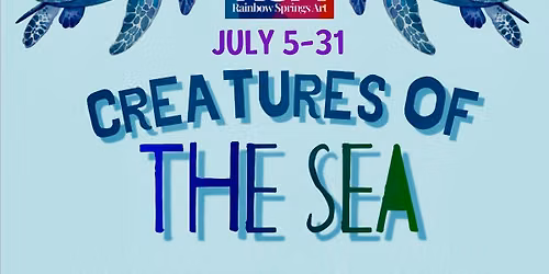 Creatures of the Sea Community Art Show