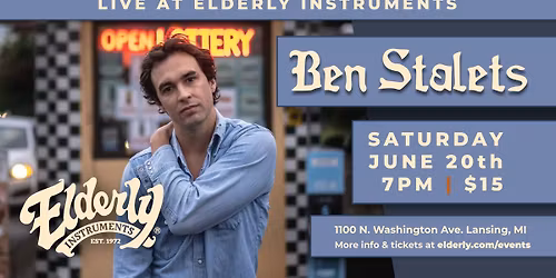 Ben Stalets Live at Elderly Instruments!