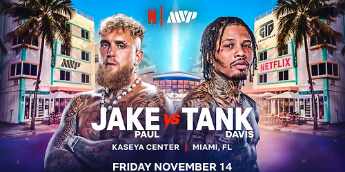 Jake Paul vs Davis Tank Watch Party