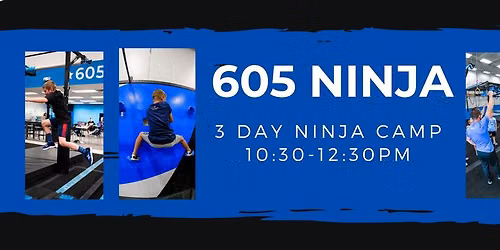 3 Day Ninja Summer Camp - Last Session 