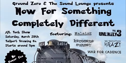 Now For Something Completely Different!!!